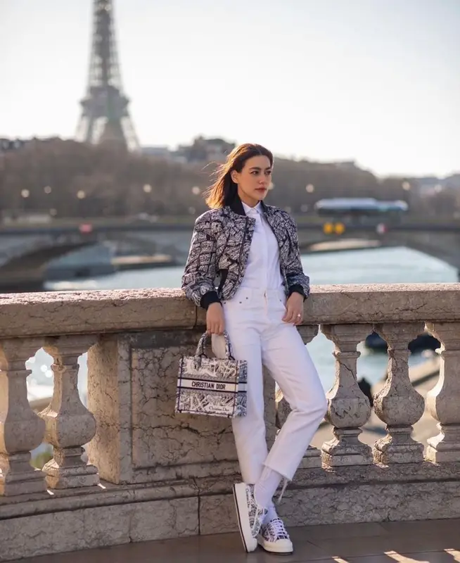Kimberley Woltemas outfit in Dior, 2023