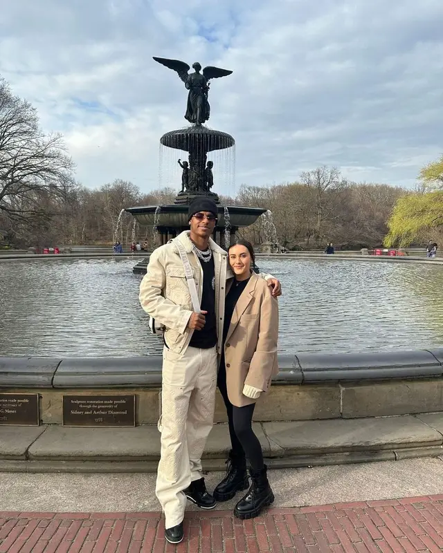 Marcus Rashford outfit in Louis Vuitton and Chrome Hearts, 2023