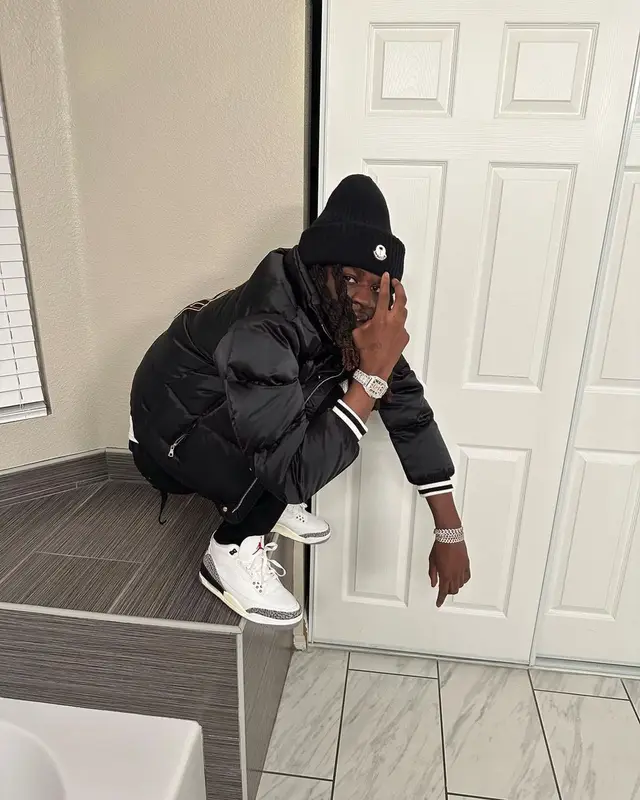 SleazyWorld Go outfit in Amiri, Moncler, and Palm Angels, 2023