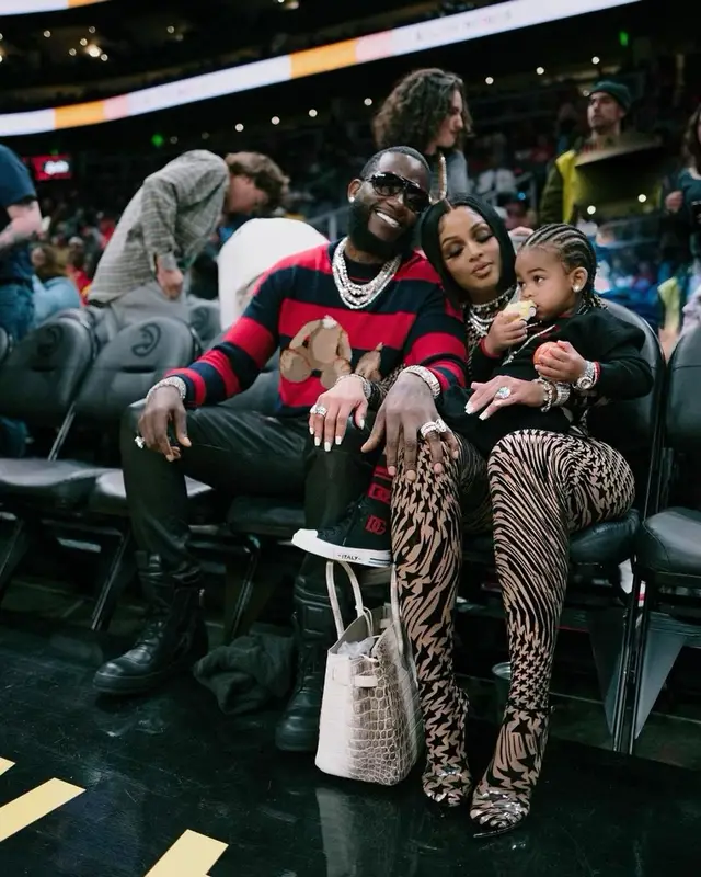 Gucci Mane outfit in Palm Angels, Rick Owens, and Carrera, 2023