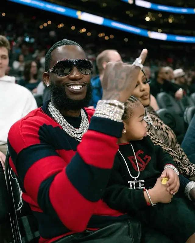 Gucci Mane outfit in Palm Angels, Rick Owens, and Carrera, 2023