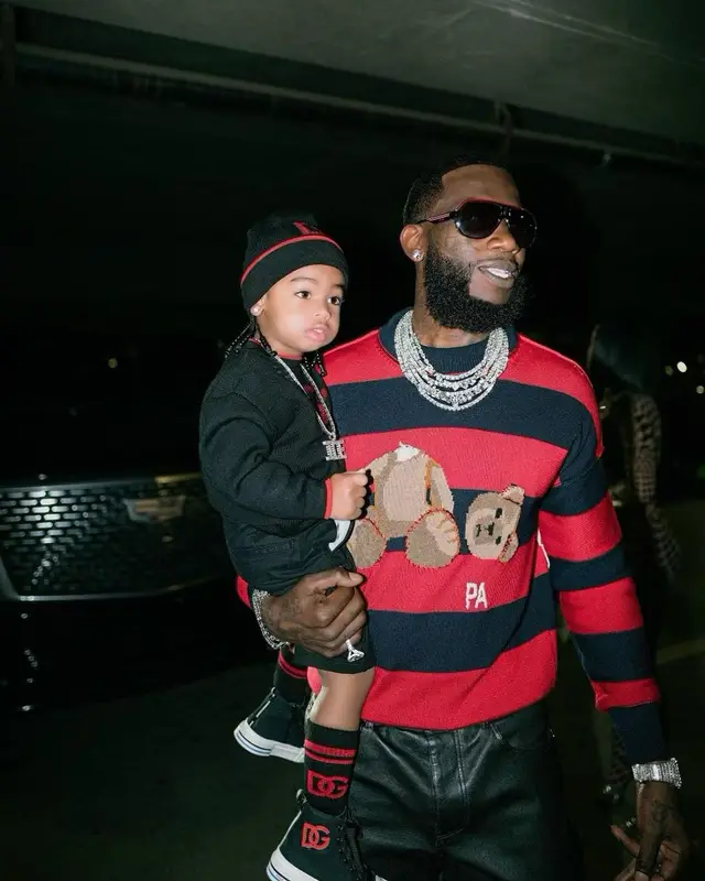 Gucci Mane outfit in Palm Angels, Rick Owens, and Carrera, 2023