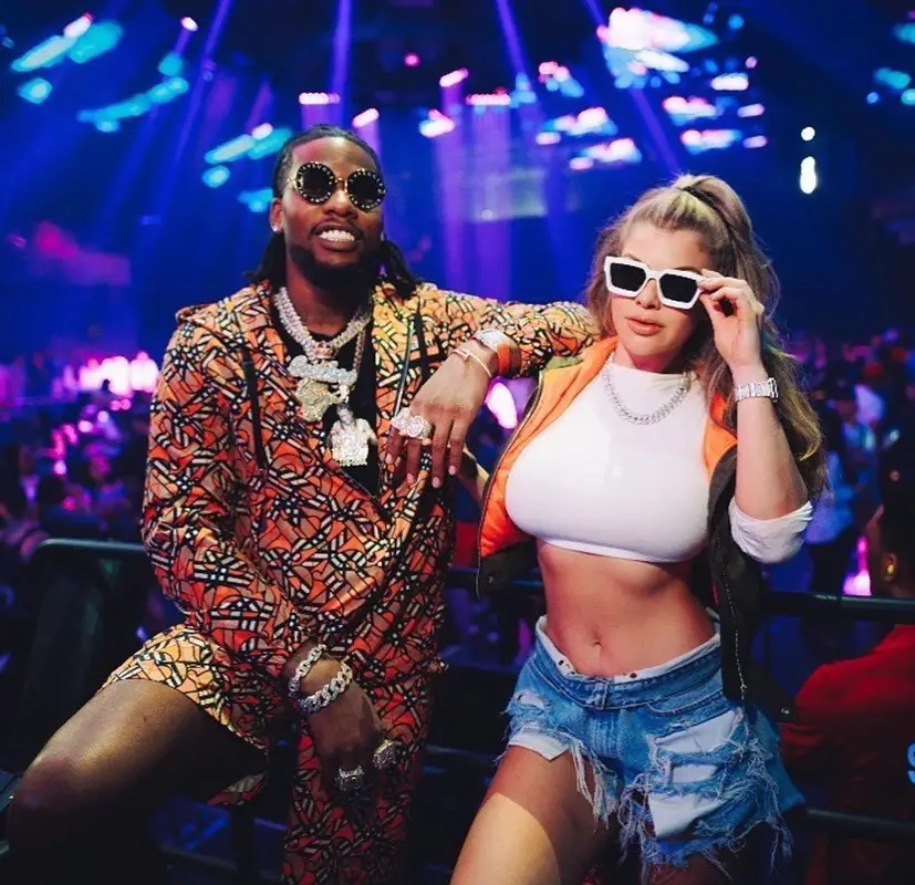 CJ So Cool outfit in Burberry and Gucci, 2023