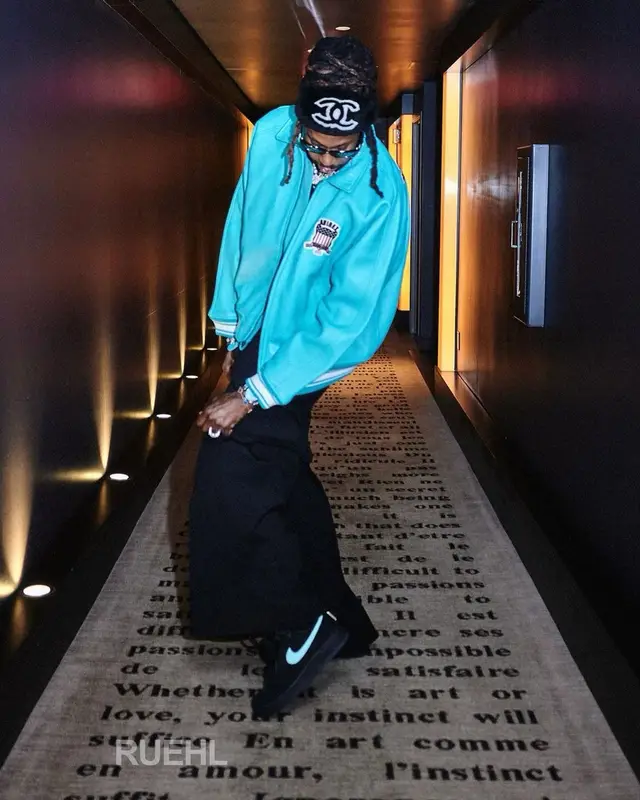2 Chainz outfit in Avirex, Rick Owens, and Chanel, 2023
