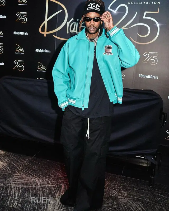 2 Chainz outfit in Avirex, Rick Owens, and Chanel, 2023