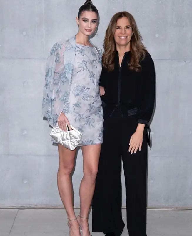 Taylor Hill outfit in Emporio Armani, 2023