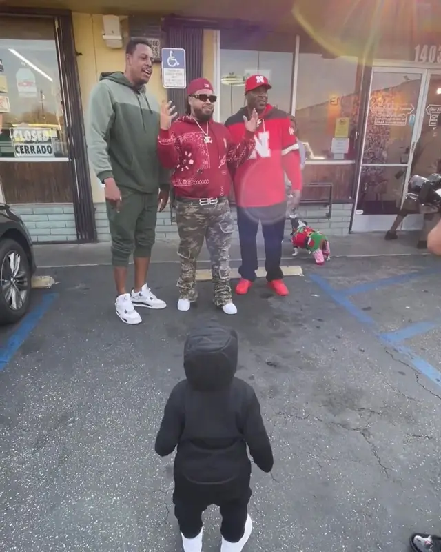 Rucci outfit in IceCream, Balenciaga, and Prada, 2022
