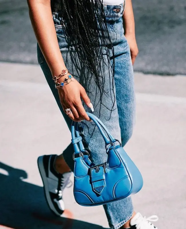 Storm Reid outfit in Prada, 2023
