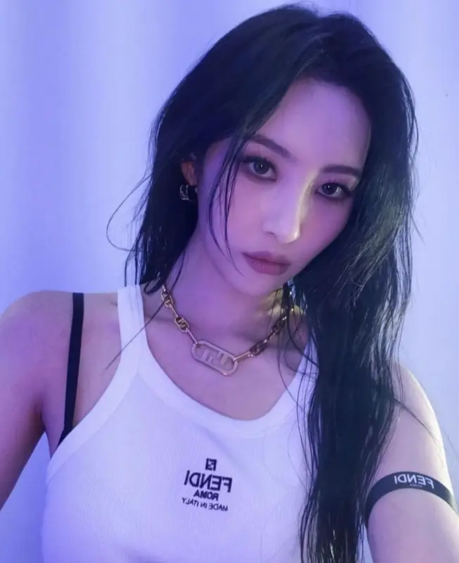 Sunmi outfit in Fendi, 2023