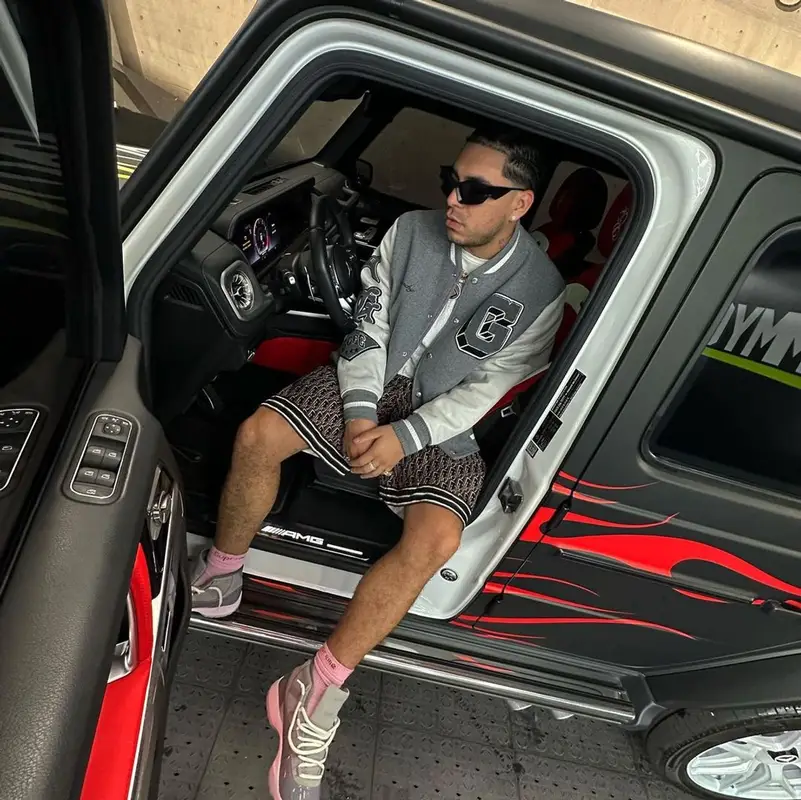 Ryan Castro outfit in Dior, Jordan, and Givenchy, 2023