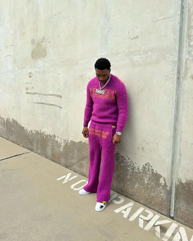 Rob49 outfit in Awful Lot of Cough Syrup, 2023