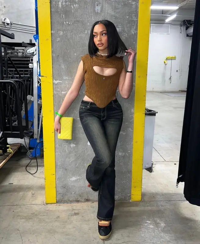 Jodie Woods outfit in Vivienne Westwood, I.Am.Gia, and Chanel, 2023