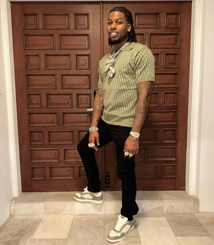 CJ So Cool outfit in Dior and Amiri, 2023
