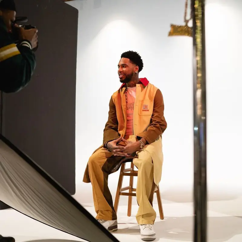 Key Glock outfit in Carhartt, Jordan, and Marni, 2023