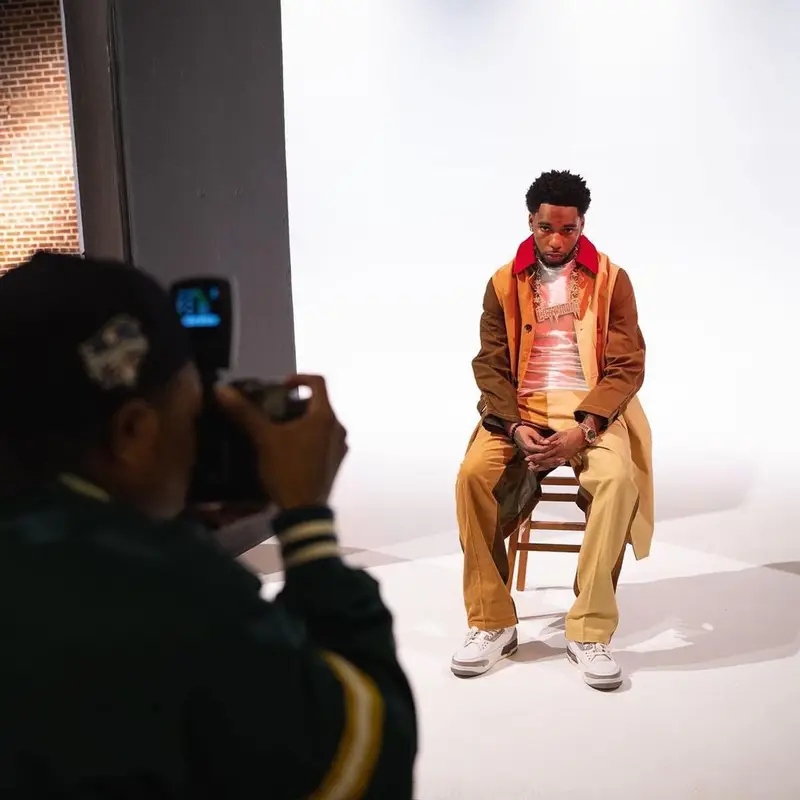 Key Glock outfit in Carhartt, Jordan, and Marni, 2023