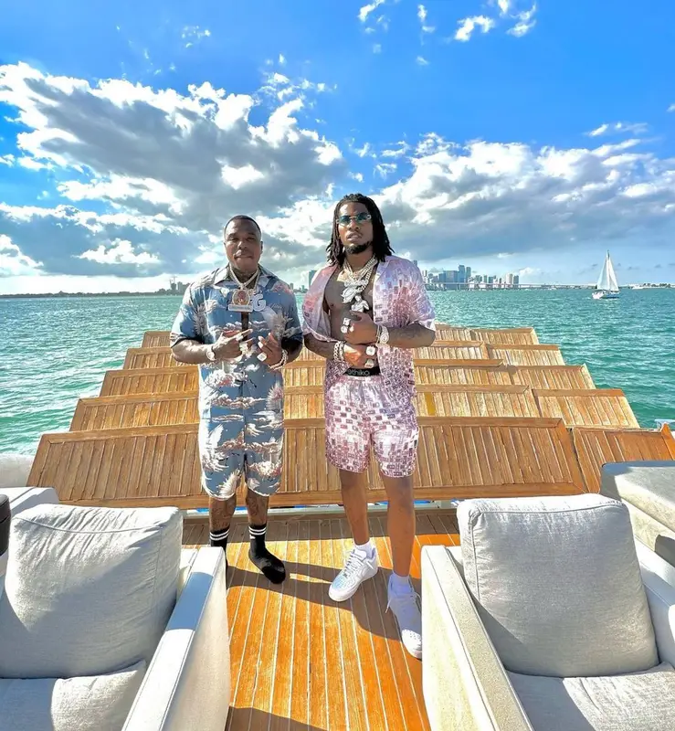 CJ So Cool outfit in Amiri and Nike, 2023