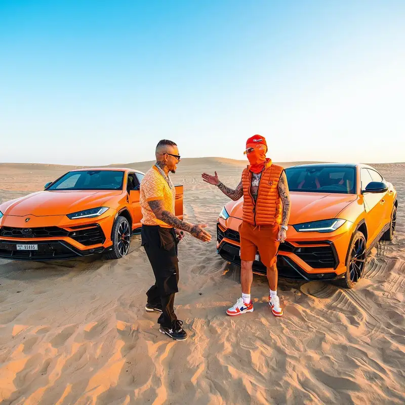 Luciano Loco outfit in Fendi and Louis Vuitton, 2023