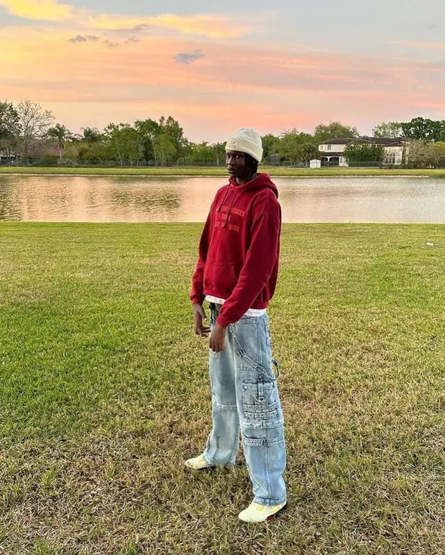 Bol Bol outfit in Vetements, Balenciaga, and Chanel, 2023