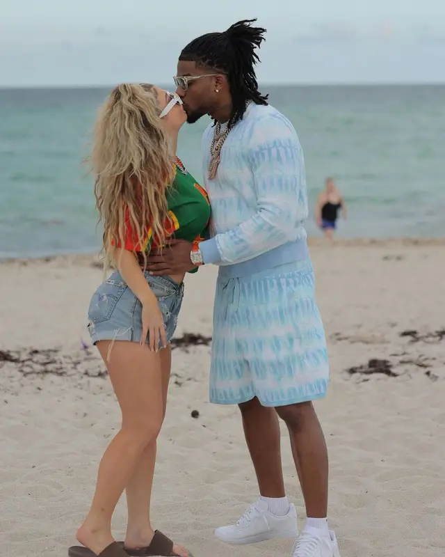 CJ So Cool outfit in Amiri, Nike, and Chrome Hearts, 2023