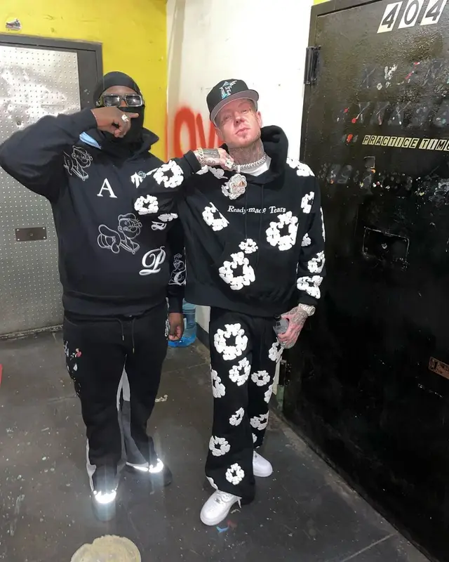 Millyz outfit in Readymade, Nike, and Denim Tears, 2023