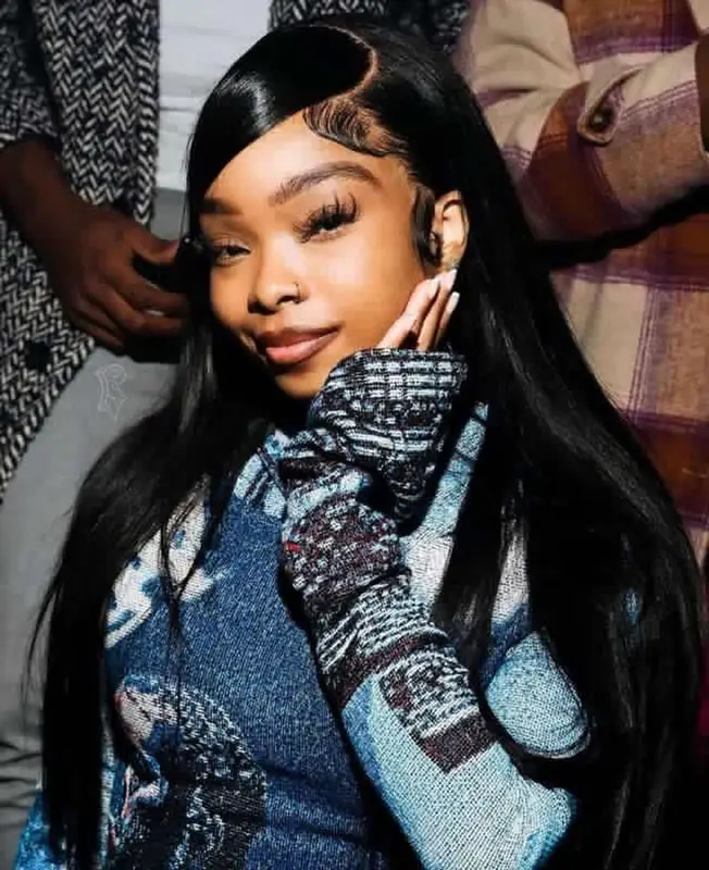 Lola Brooke outfit in Jeffersons, 2023
