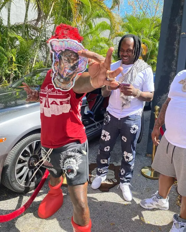 Sauce Walka outfit in Hellstar and MSCHF, 2023