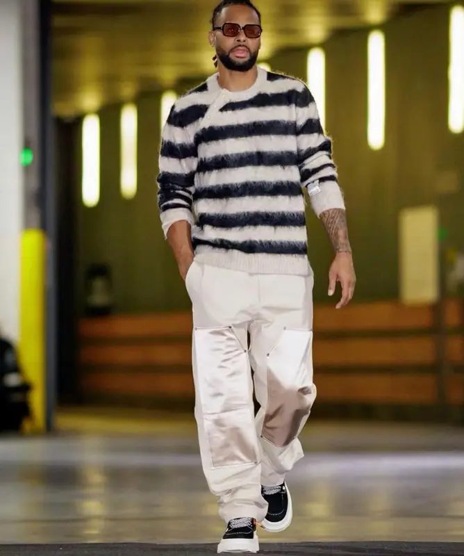Patty Mills outfit in Naked Wolfe, 2023