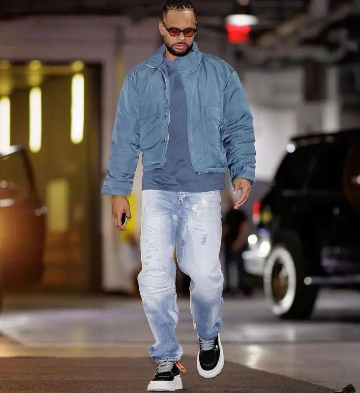 Patty Mills outfit in Naked Wolfe, 2023