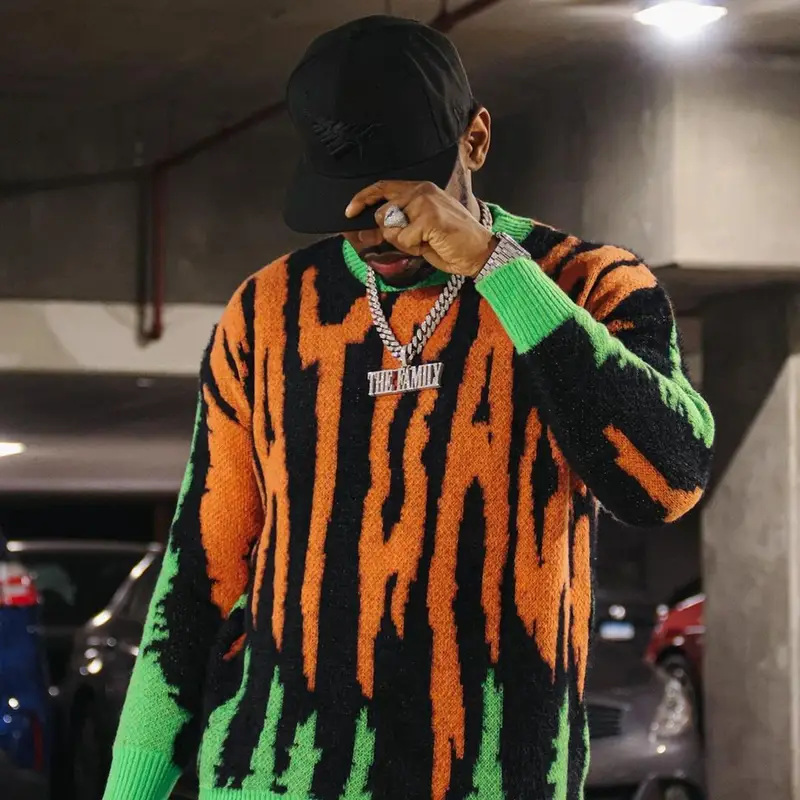 Fabolous outfit in Rhude, Nike, and Paper Planes, 2023
