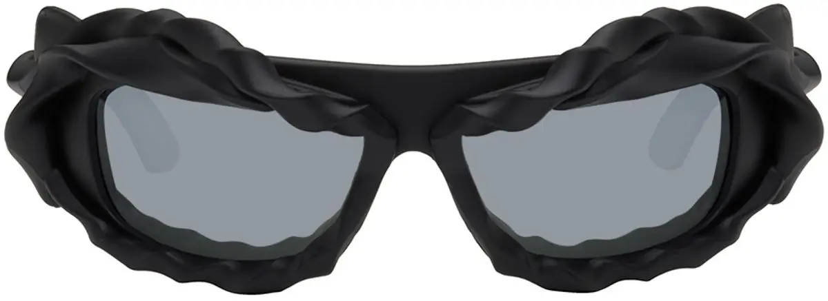 Ottolinger Black Twisted Sunglasses $450