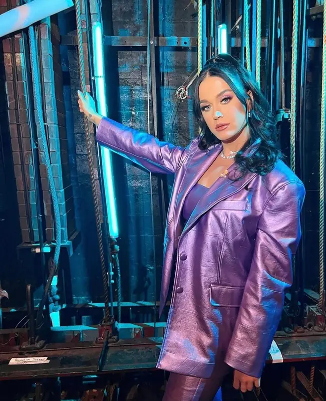 Katy Perry outfit in Rotate Birger Christensen, 2023