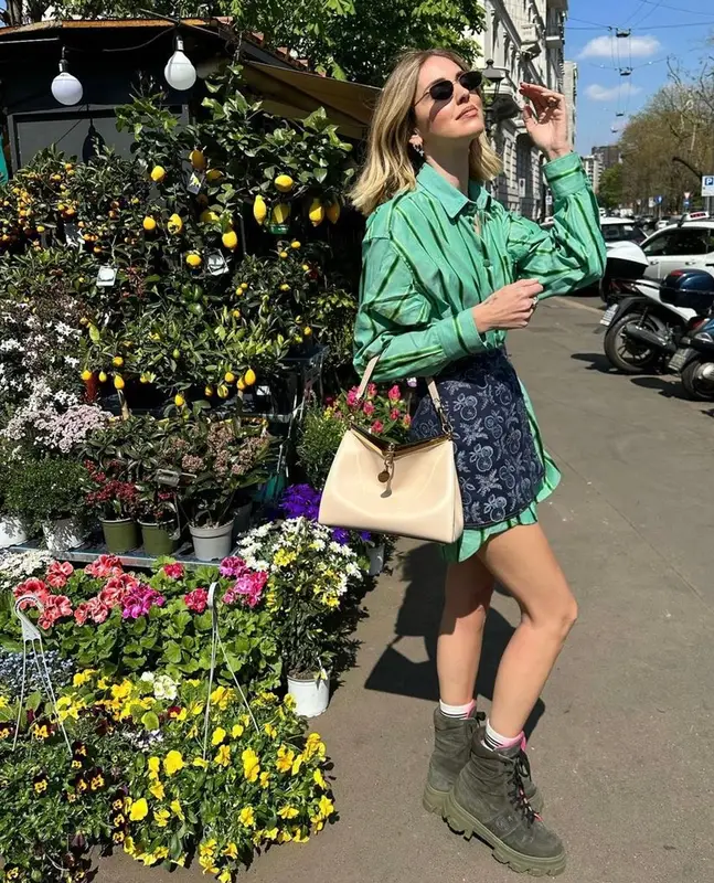 Chiara Ferragni outfit in Chiara Ferragni and Etro, 2023