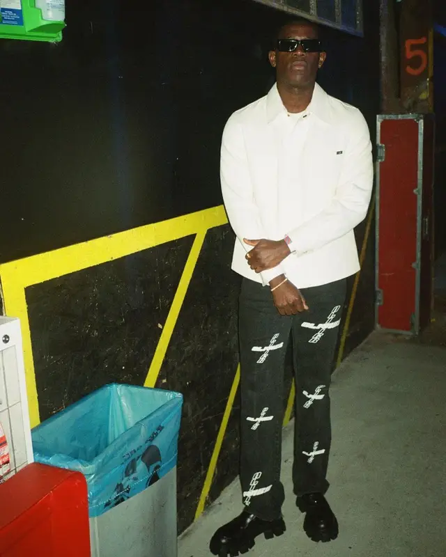 Damson Idris outfit in Olivier Rogers, 2022