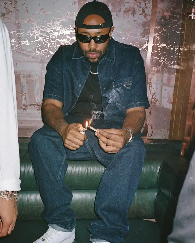 Mike Will Made-It outfit in Prada and Nike, 2023