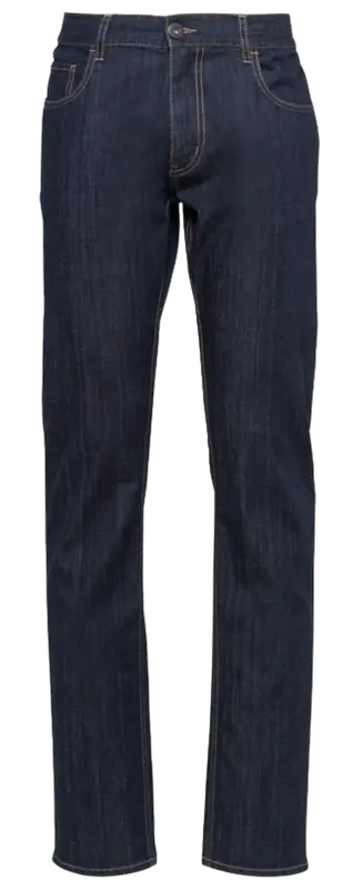 Prada Five Pocket Stretch Denim Blue Trousers $1020
