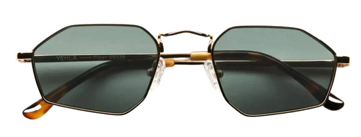 Vehla Piper Gold Olive Sunglasses | WHAT display picture 1