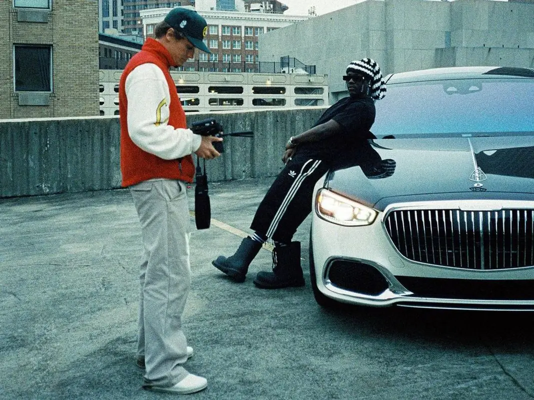Lil Yachty outfit in Adidas, Balenciaga, and Jug, 2023