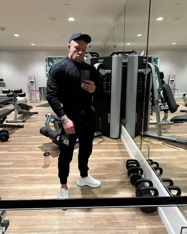 Conor McGregor outfit in Dolce & Gabbana, 2023