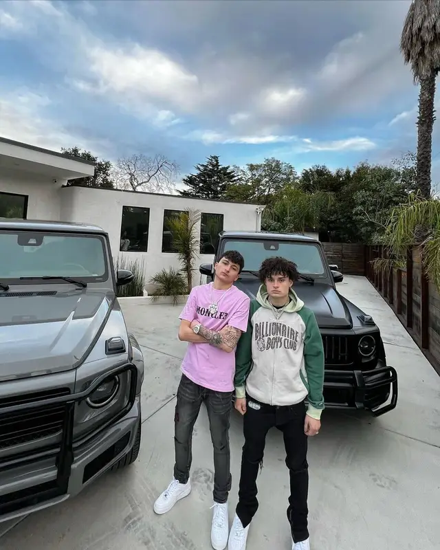 Young Cardi outfit in Moncler, Ksubi, and Nike, 2022
