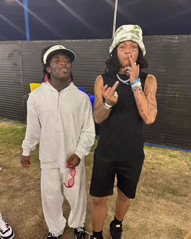 Lil Uzi Vert outfit in Balenciaga, Bottega Veneta, and Rolex, 2023