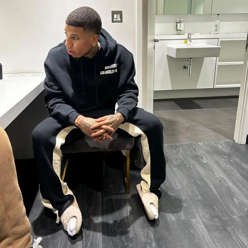 NLE Choppa outfit in Askyurself, 2023