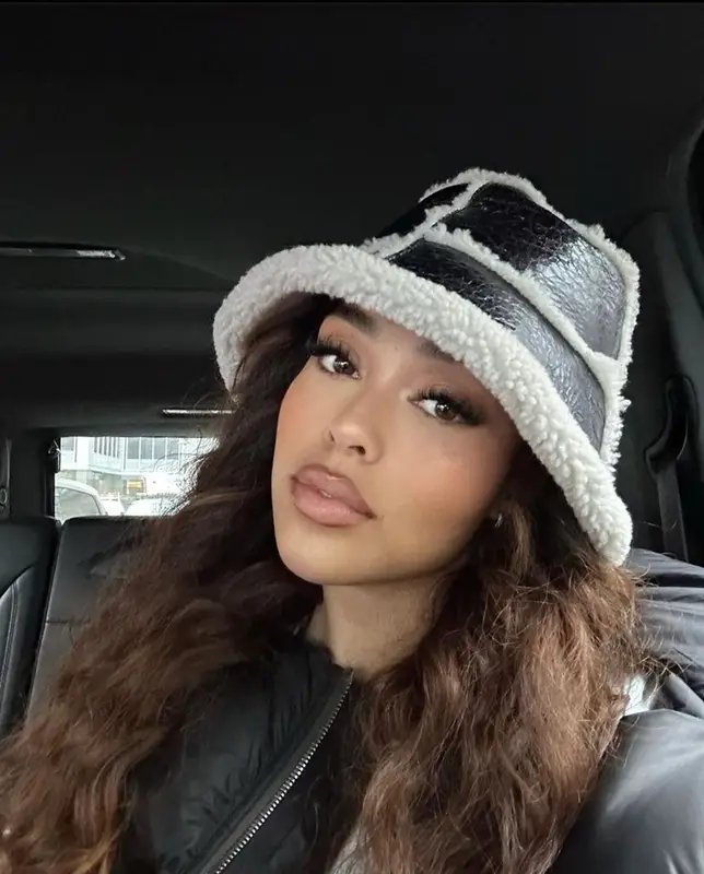 Jordyn Woods outfit in Chanel and Jean Paul Gaultier, 2023