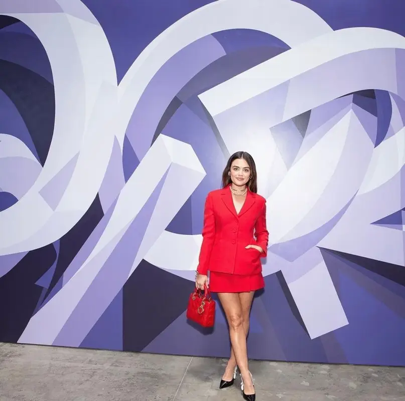 Lucy Hale outfit in Dior, 2023