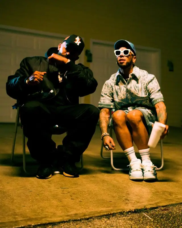 Anuel AA outfit in Amiri, 2023