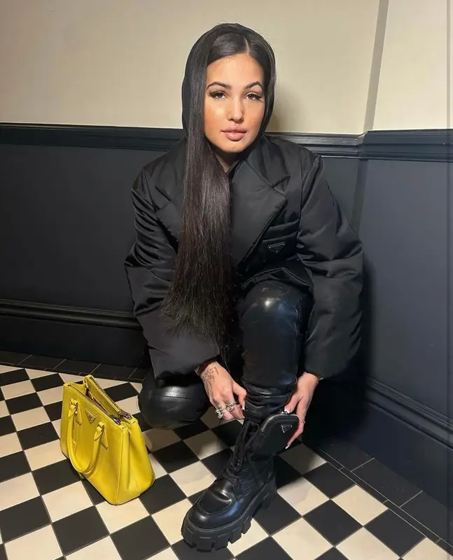 Mabel outfit in Prada, 2023