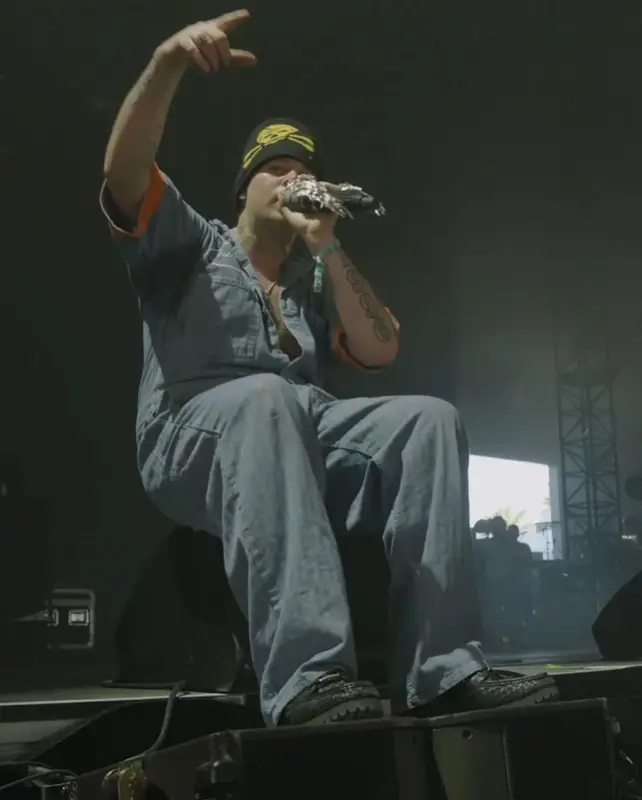 Yung Lean outfit in Cory Infinite, 2023