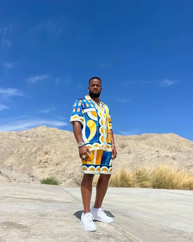 Yo Gotti outfit in Casablanca and Nike, 2023