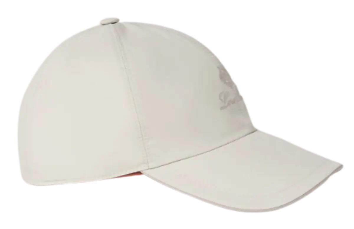 Loro Piana Technical Fabric White Cap $450