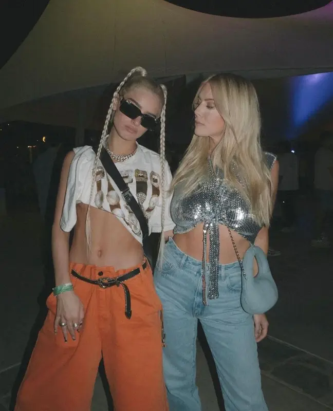 Dixie D'Amelio outfit in Kapital, Jacquemus, and Prada, 2023