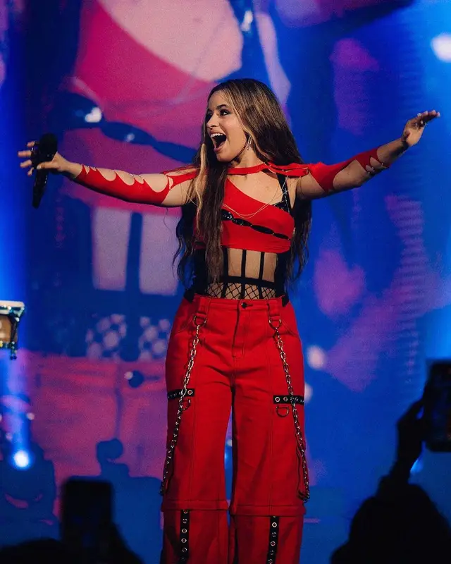 Camila Cabello outfit in David Koma, 2022